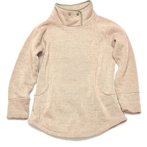 Prana Cozy Pullover Tunic with High Collar